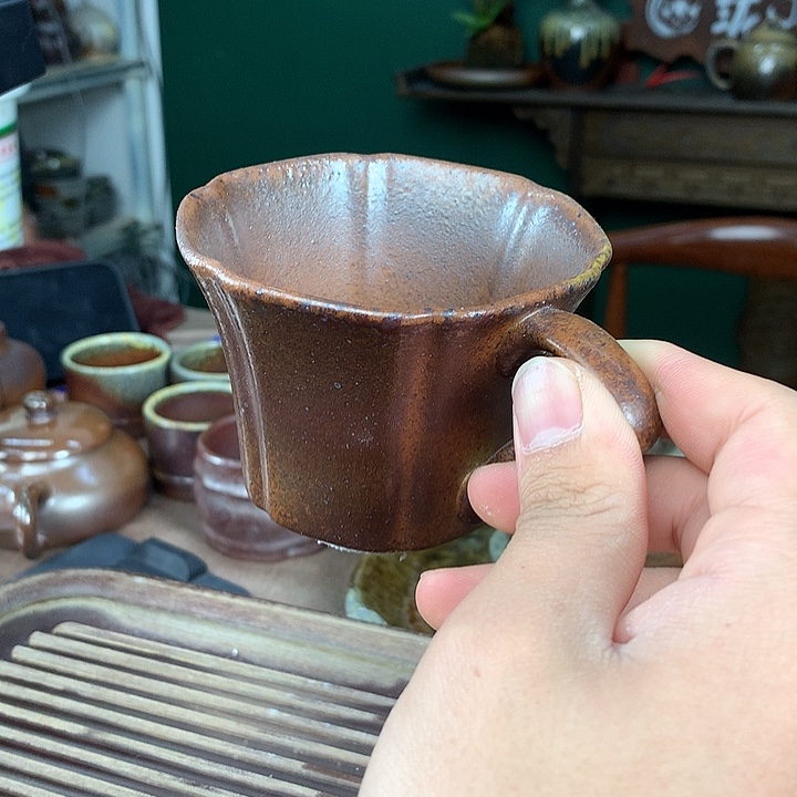 紫砂柴烧纯自然柴烧