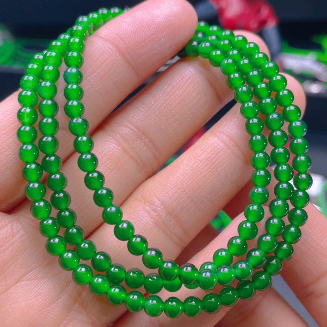 翡翠颈饰未镶嵌，1