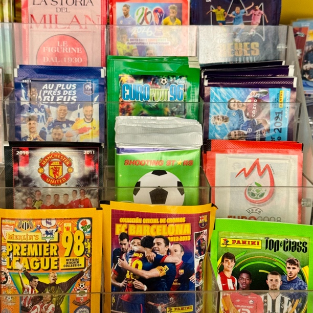 Panini Topps Futera 足球 贴纸 老卡 合集【球星卡代拆】
