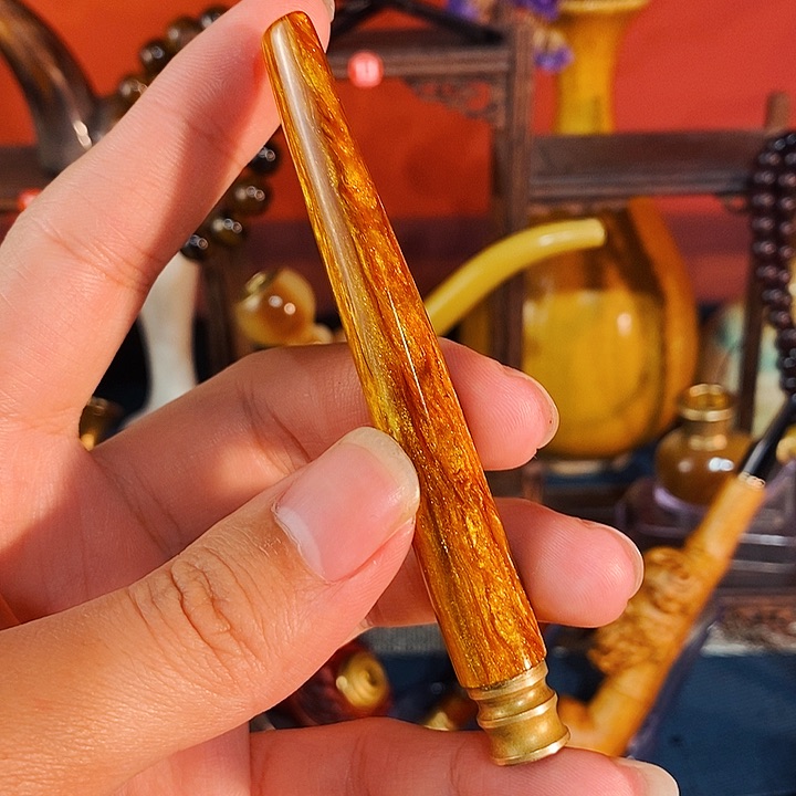 手工制作金丝柳粗中细