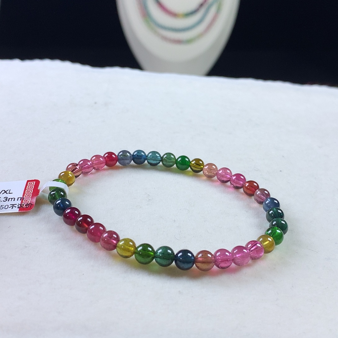 碧玺手链未镶嵌碧玺手链