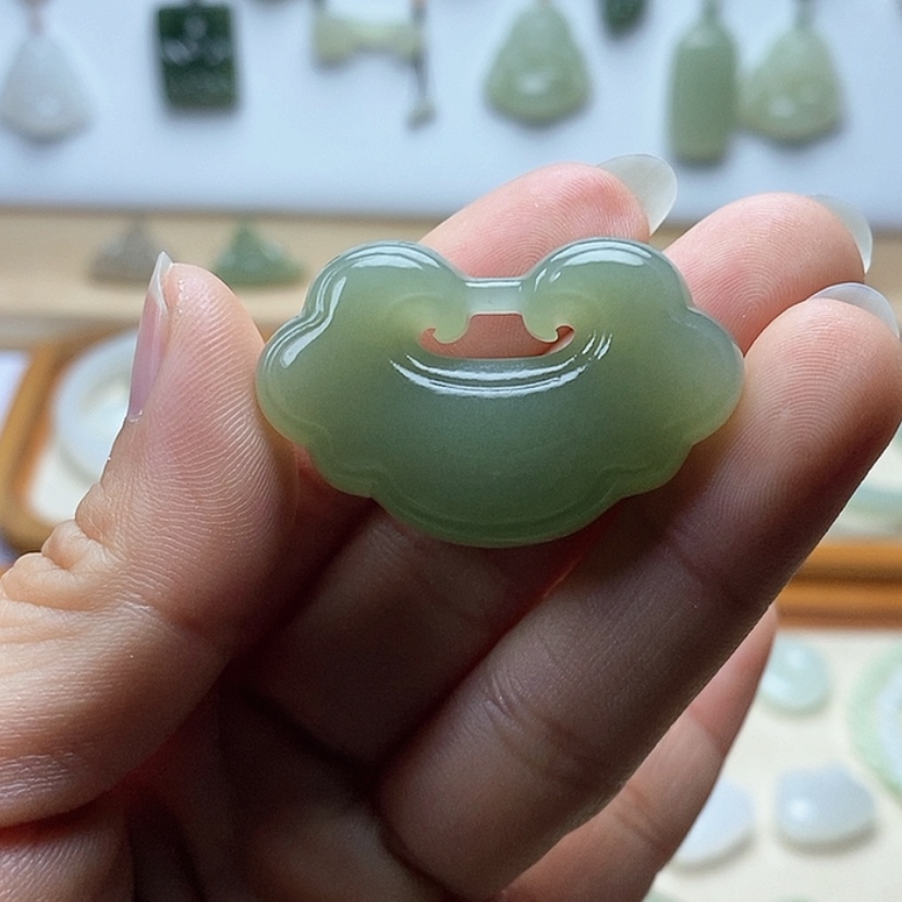 【闪购商品】和田玉颈饰未镶嵌猫*