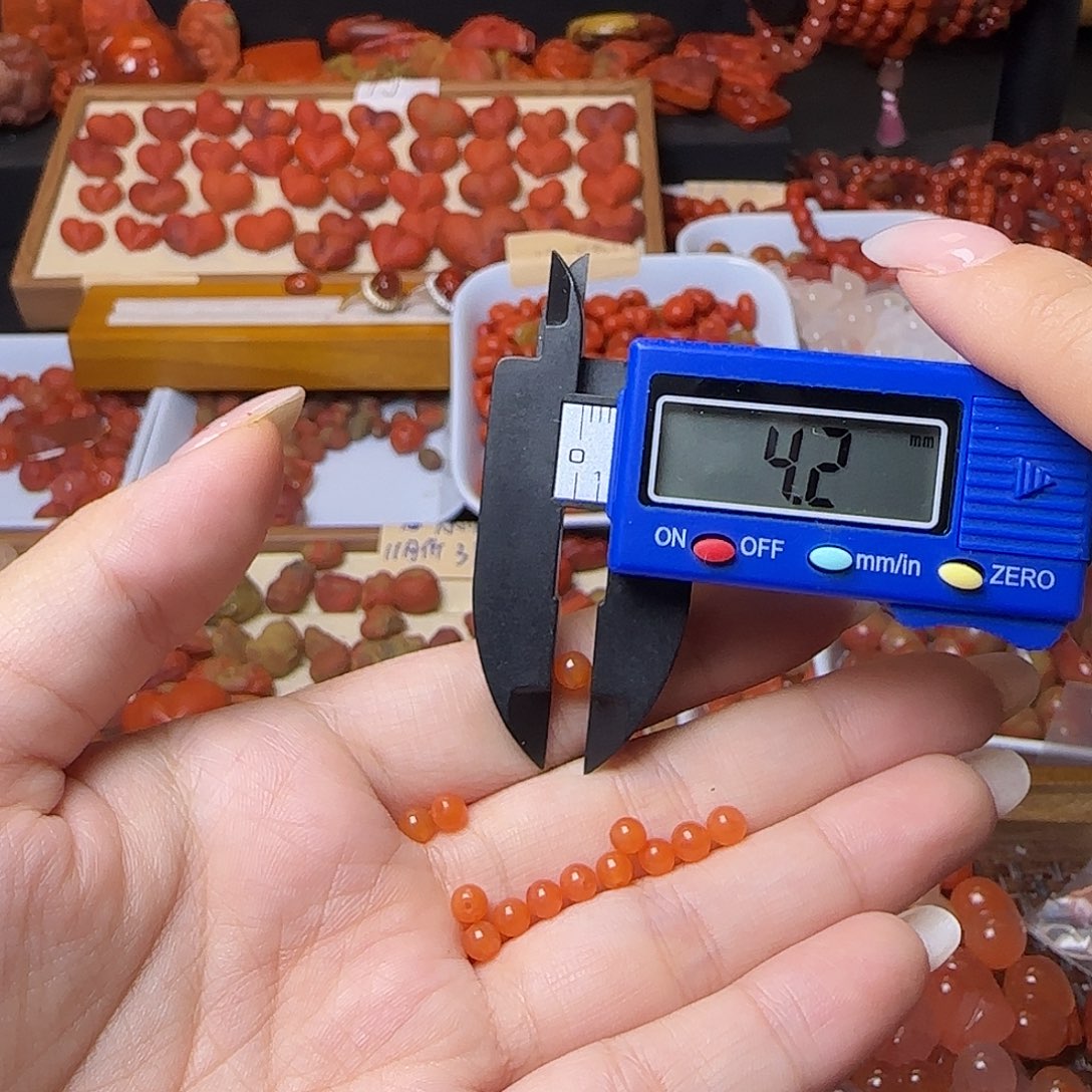 南红玛瑙未镶嵌吊坠(不含链)