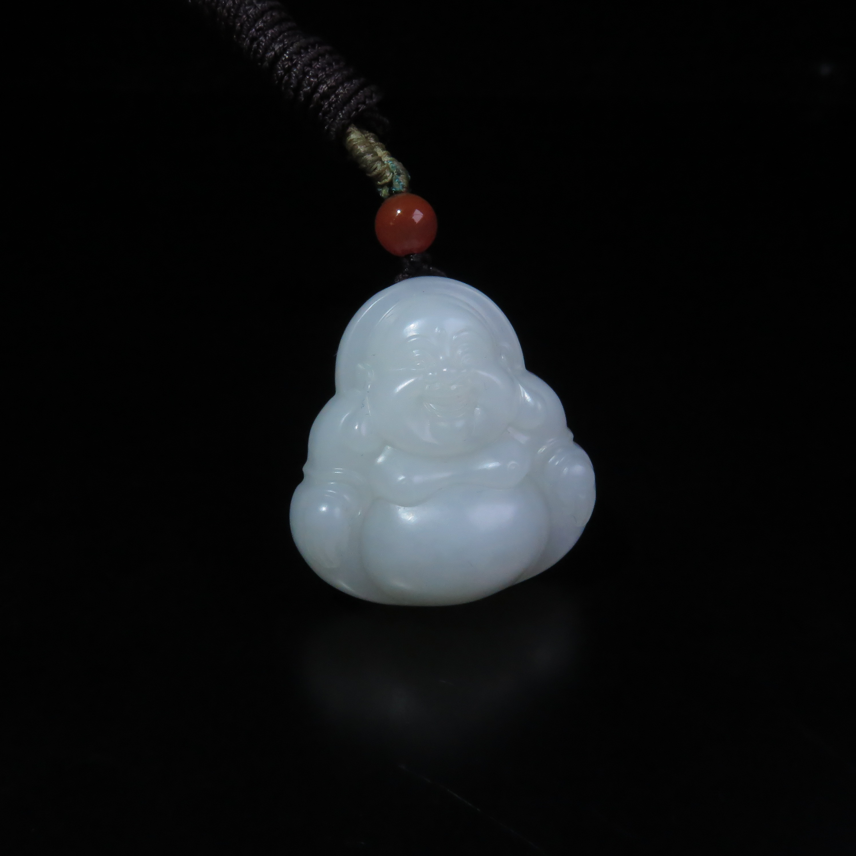 民国玉佛公挂件/MZ529132/和田玉/民族文物