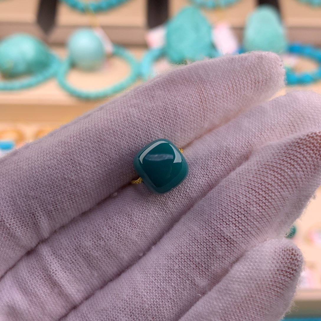 绿松石珠宝奇石未镶嵌9.9-8.9