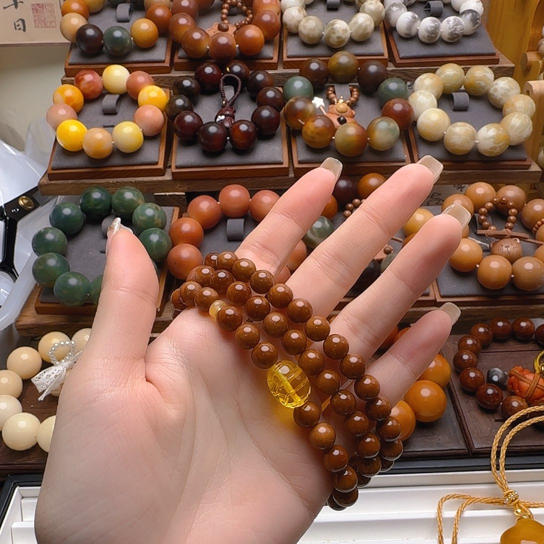 居***瑰菩提根/象牙果吊坠