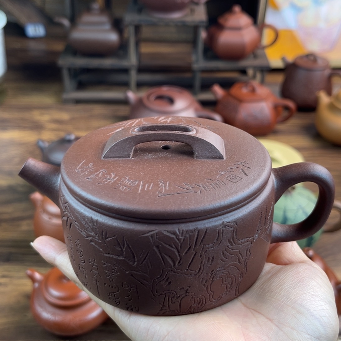 茶壶紫砂手工制作工艺精湛