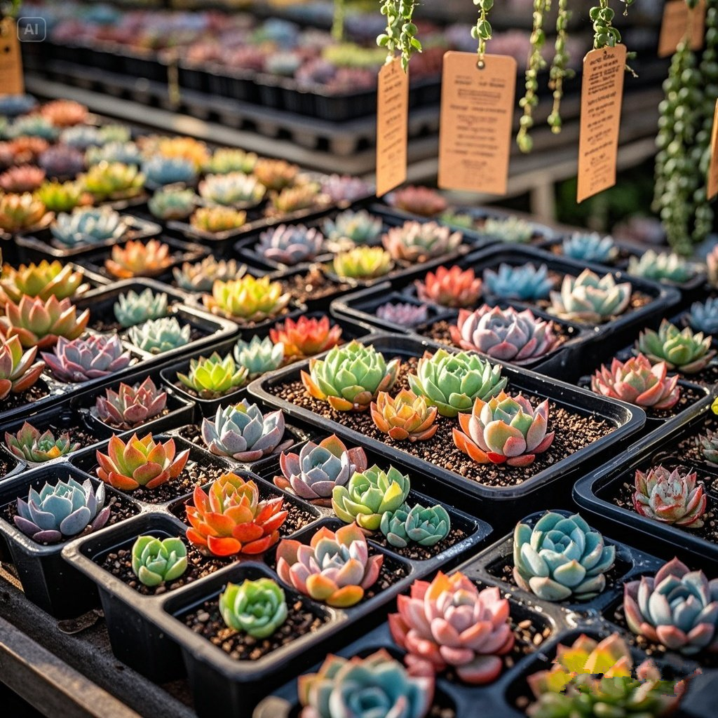 500-599号3cm大小直播云南多肉植物组合拼盘大颗盆栽肉肉绿植室内