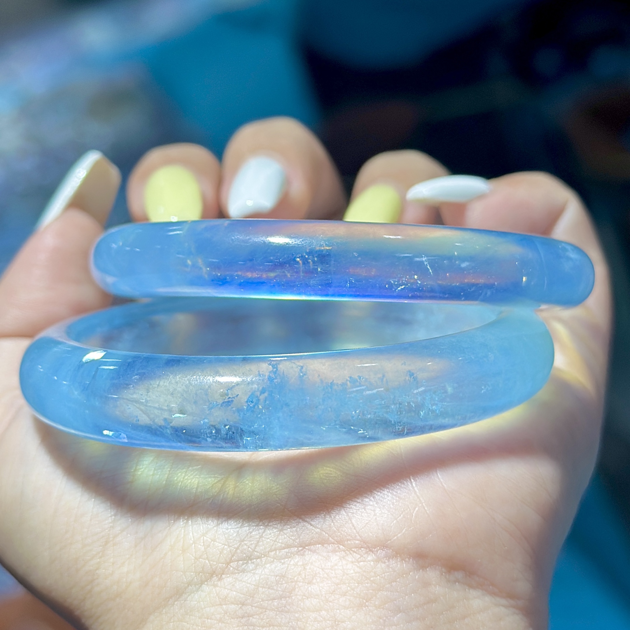 【DL】海蓝宝手镯（多样性发其一）