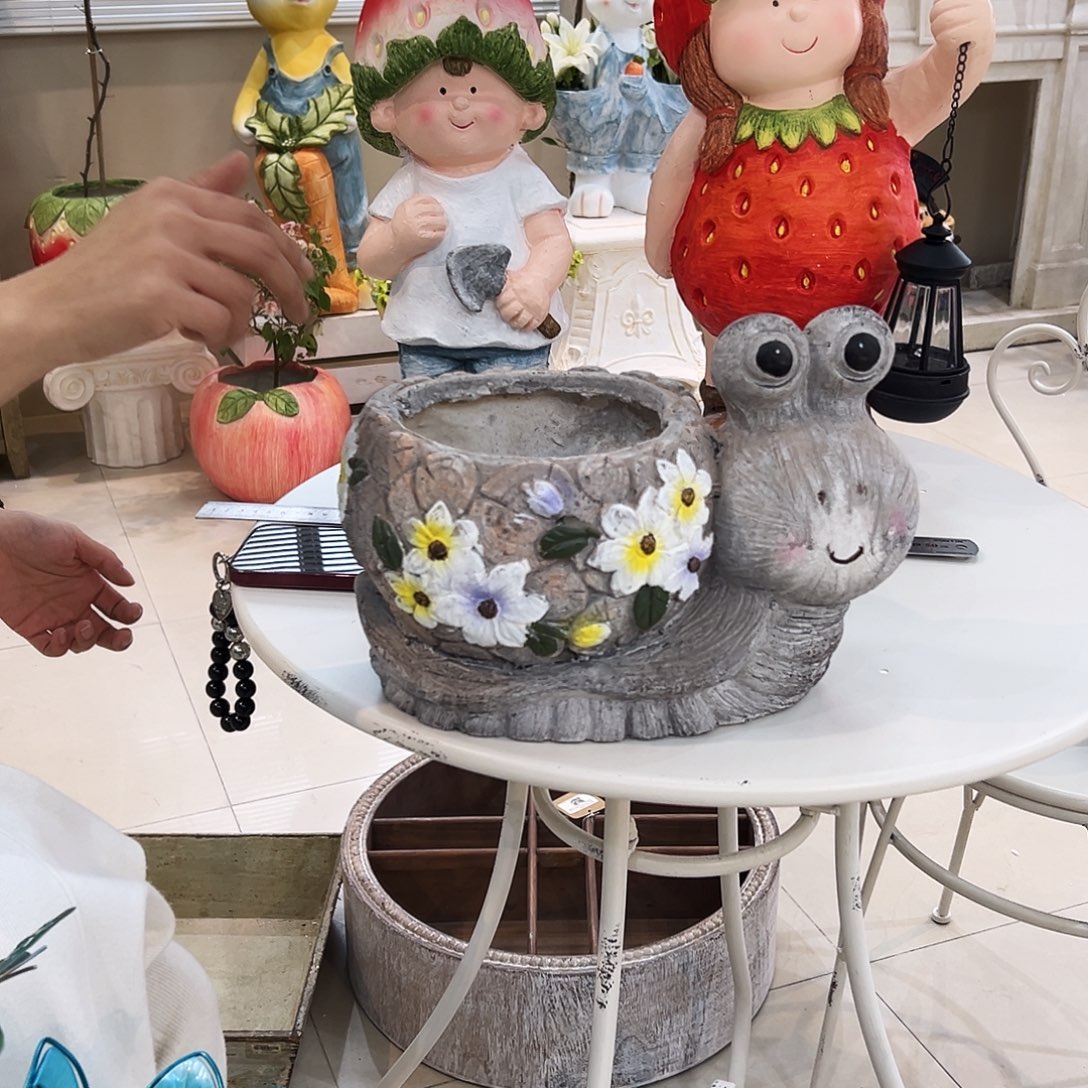 花园摆件红红火火