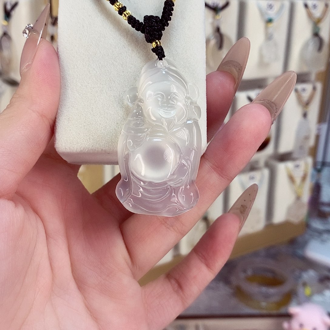 玛瑙/玉髓项链未镶嵌南****人