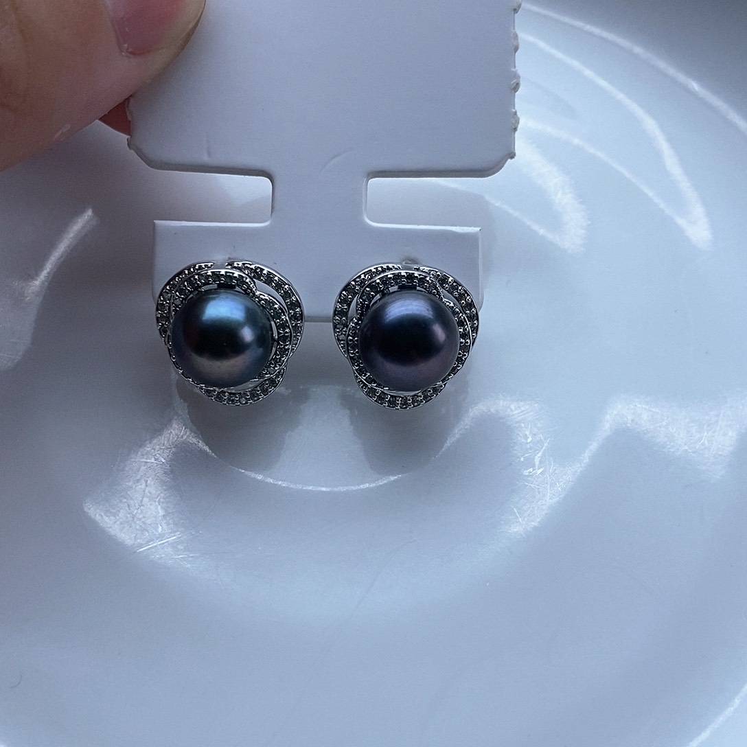 海水珍珠颈饰银S925镶嵌