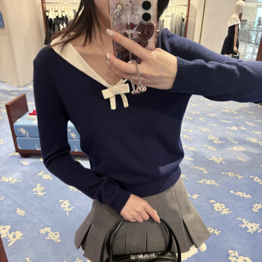 【Lunan】sst圣诞限定针织打底上衣