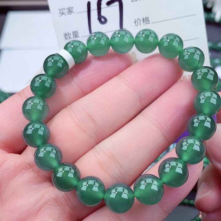 翡翠手链未镶嵌天然翡翠手链未镶嵌