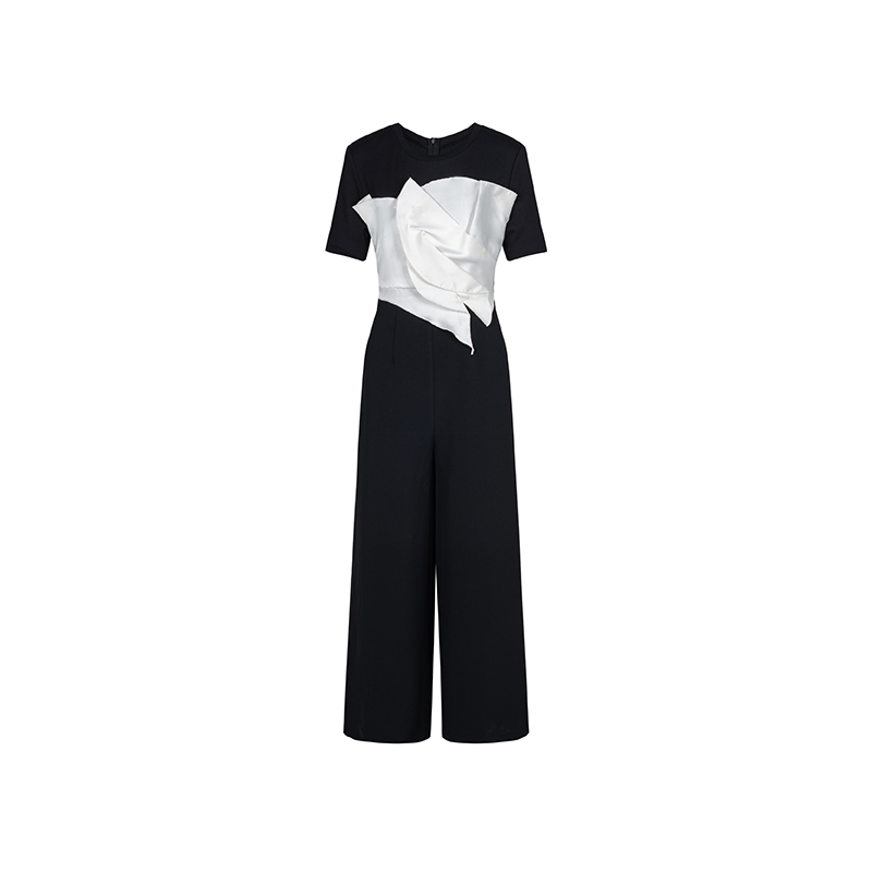 【媛媛女王专属】商场同款新品夏季花瓣礼服连体裤N264C42060
