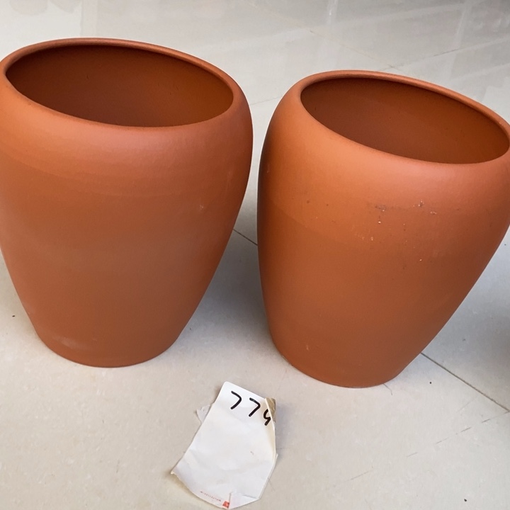 粗陶红陶绿植花盆774