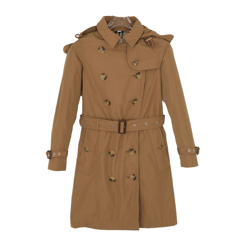  BURBERRY/博柏利 女式经典双排扣风衣外套8033521