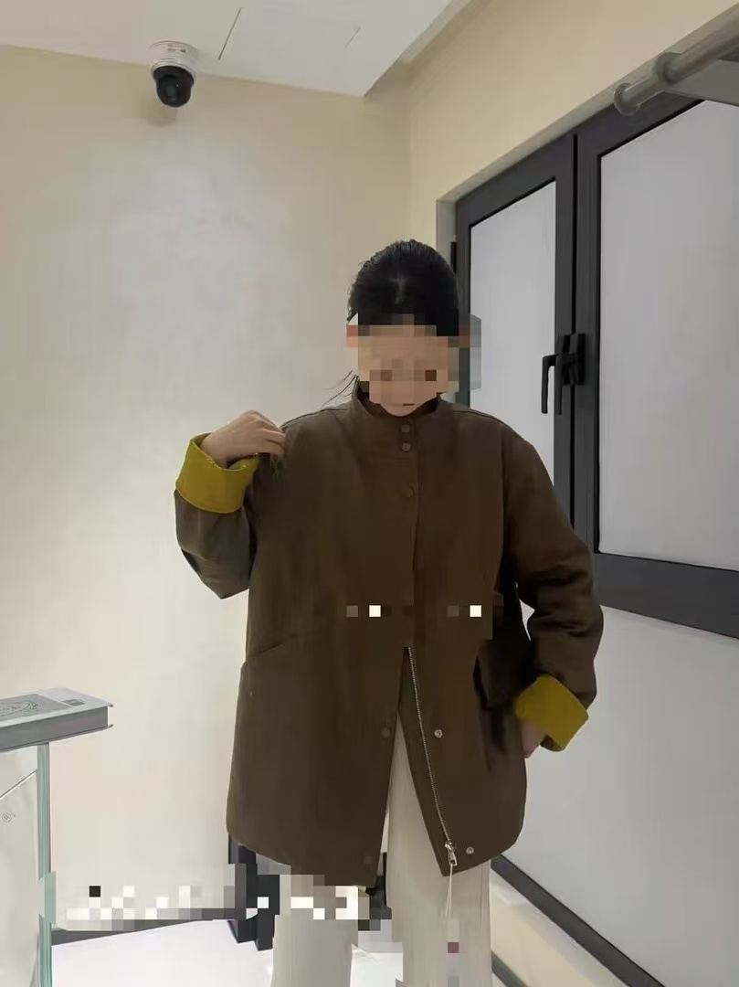 【倩倩专属】855207立领加棉工装棉服