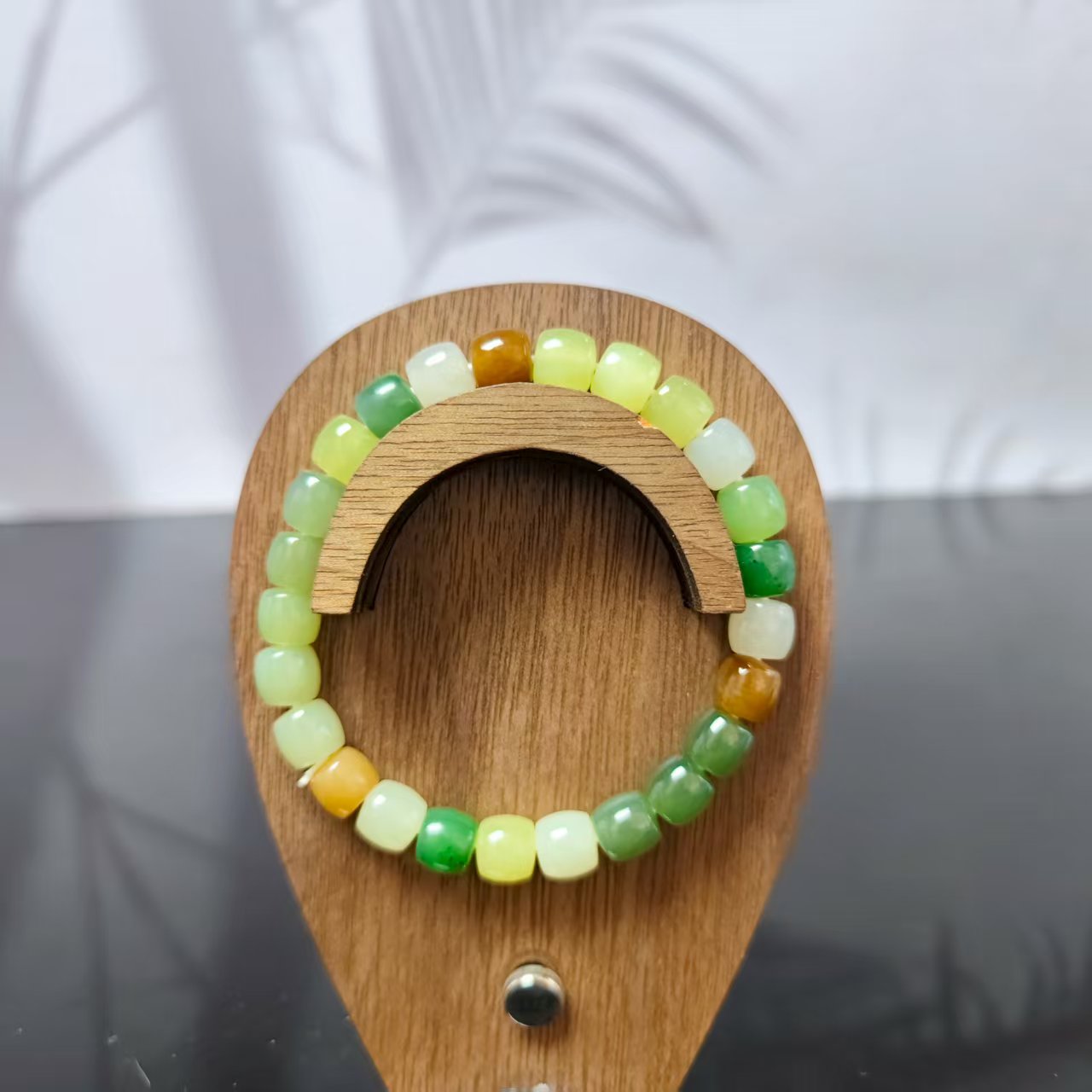 M和田玉多宝桶珠手串（卡8）4815