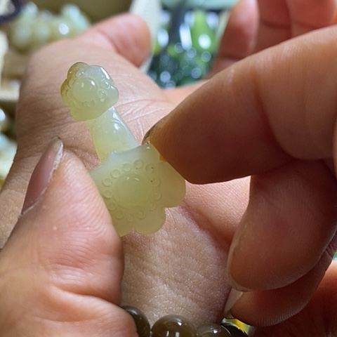 和田玉手绳未镶嵌