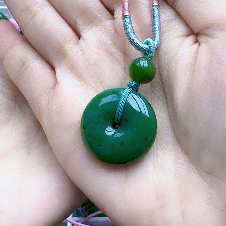 和田玉（碧玉）挂坠未镶嵌