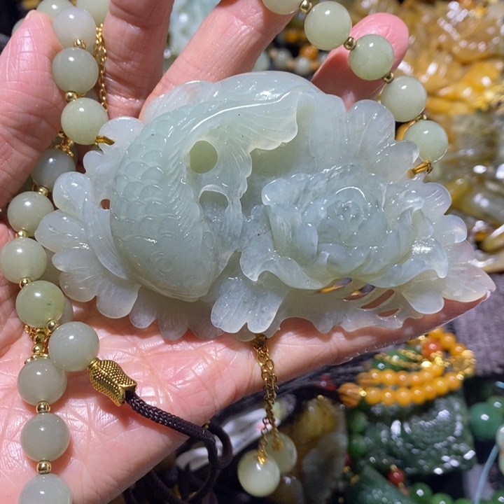 岫玉岫玉吊坠未镶嵌