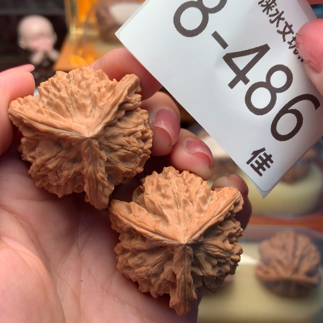 文玩核桃把件40盘山