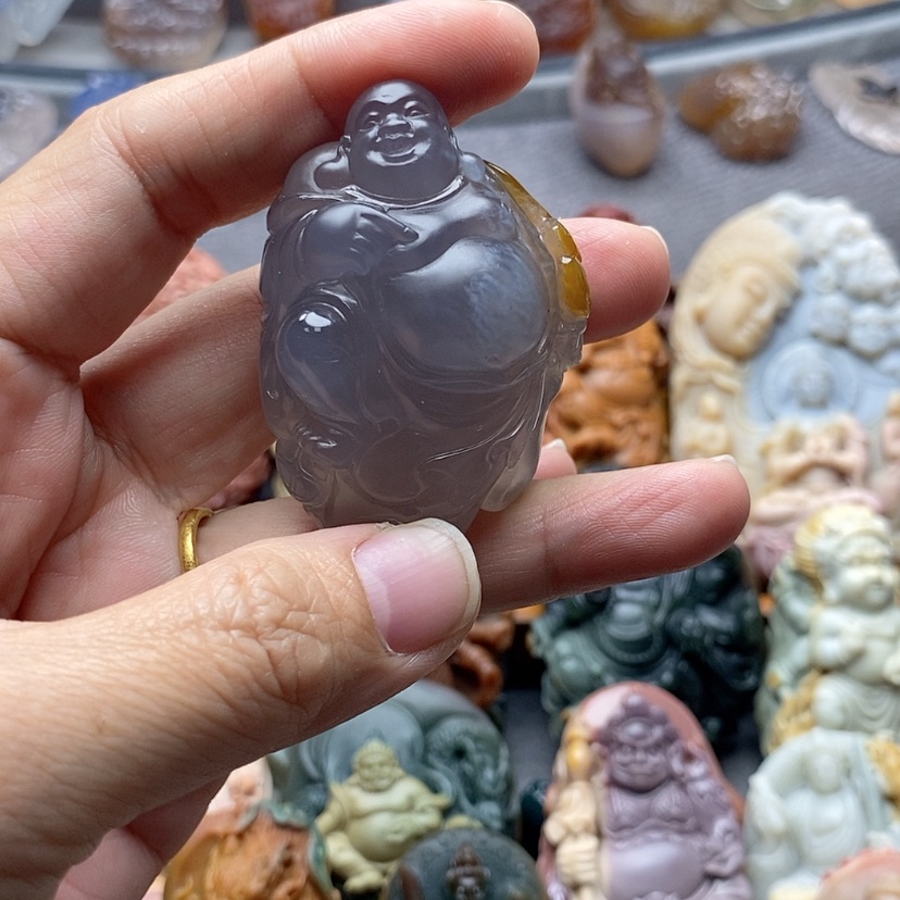 【闪购商品】未镶嵌吊坠定制玛瑙