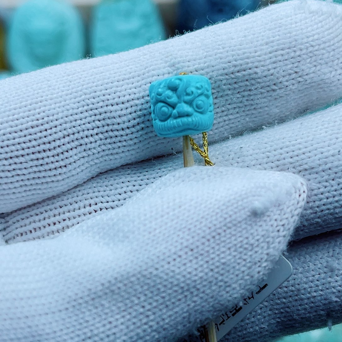 绿松石未镶嵌珠宝奇石配饰9✖️9