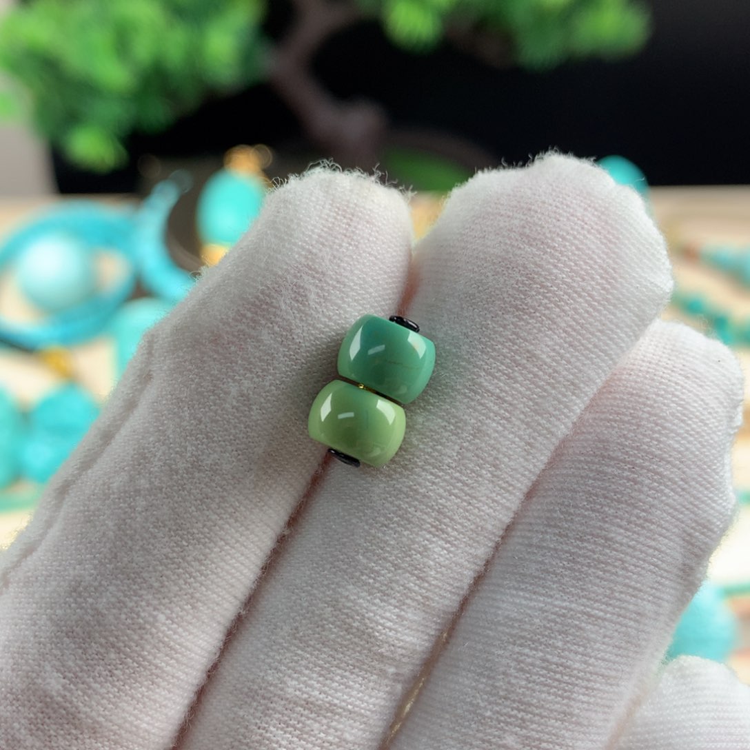 绿松石直切卡7.5未镶嵌