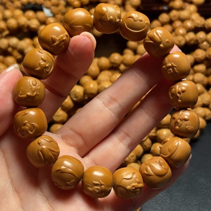 猴头核桃手串L型无相