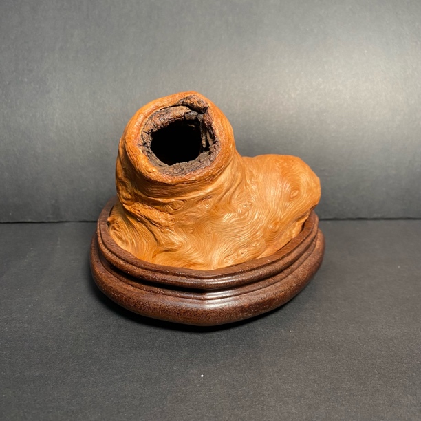 天然随形榴疤荔枝木香炉