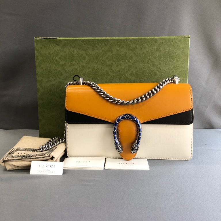 95新 GUCCI/古驰 拾锦奢品中号酒神单肩包