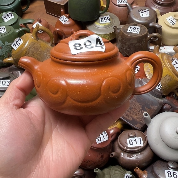 紫砂茶壶紫砂微瑕