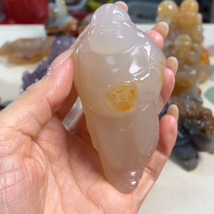 玛瑙/玉髓未镶嵌吊坠(不含链)