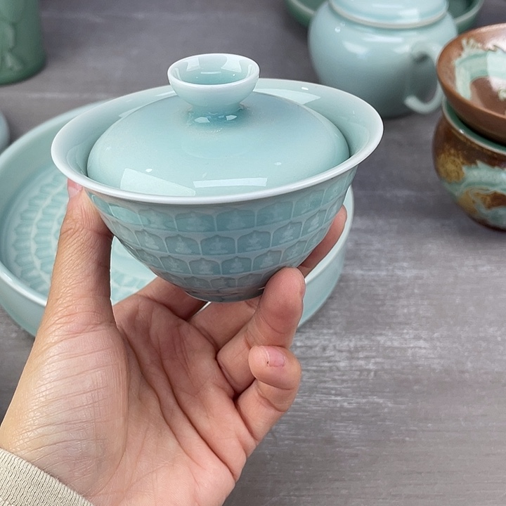 龙泉青瓷哈哈哈哈微瑕