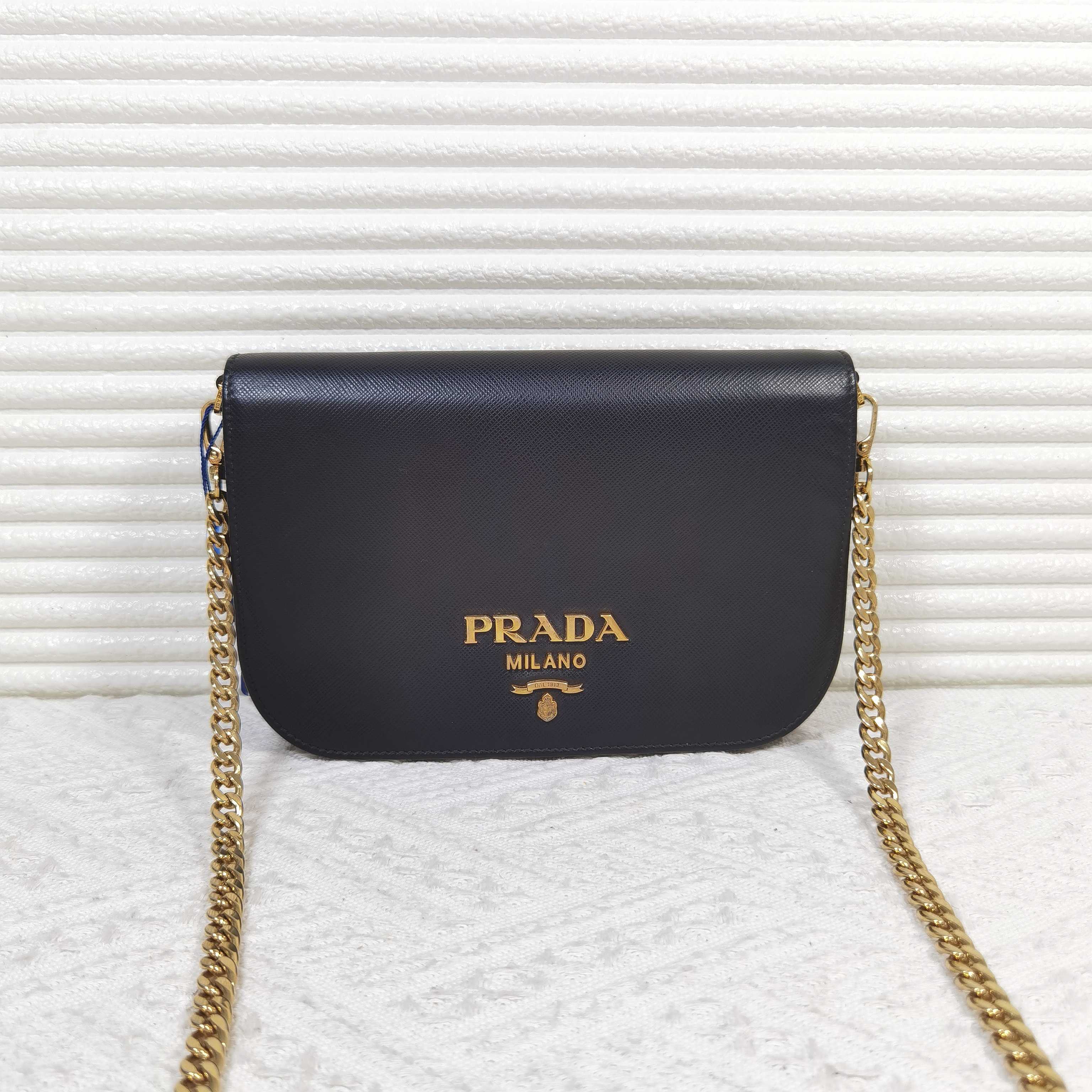 95新 Prada/普拉达 Prada普拉达 Prada Identity 链条包斜挎包