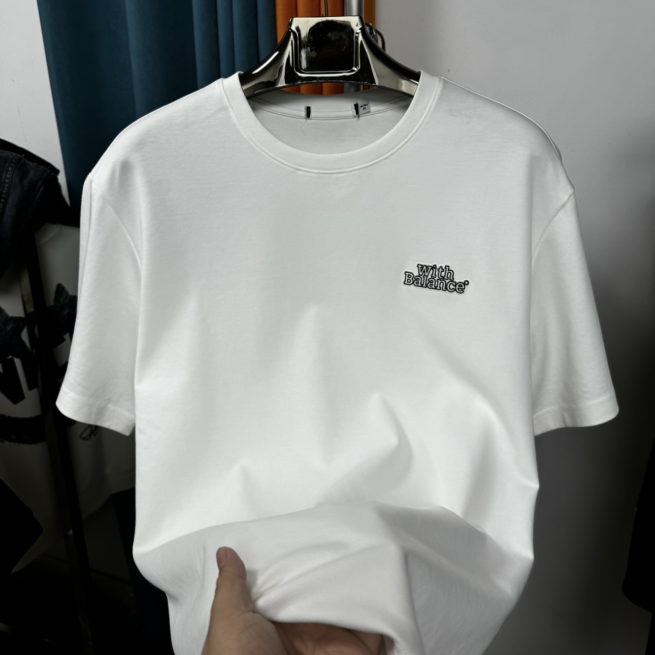 夏季男士净色短袖T恤舒适百搭YD52337