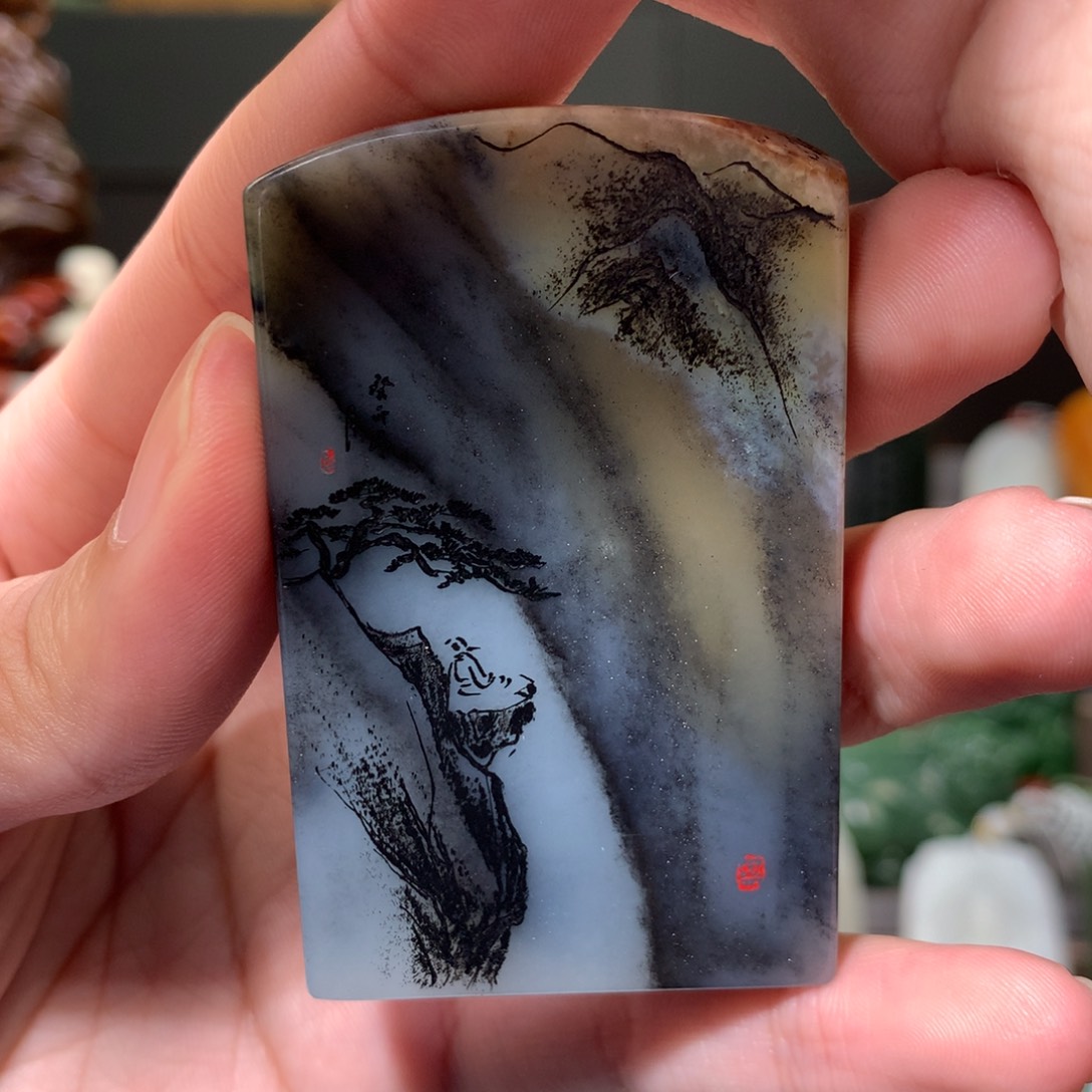 和田玉吊坠未镶嵌