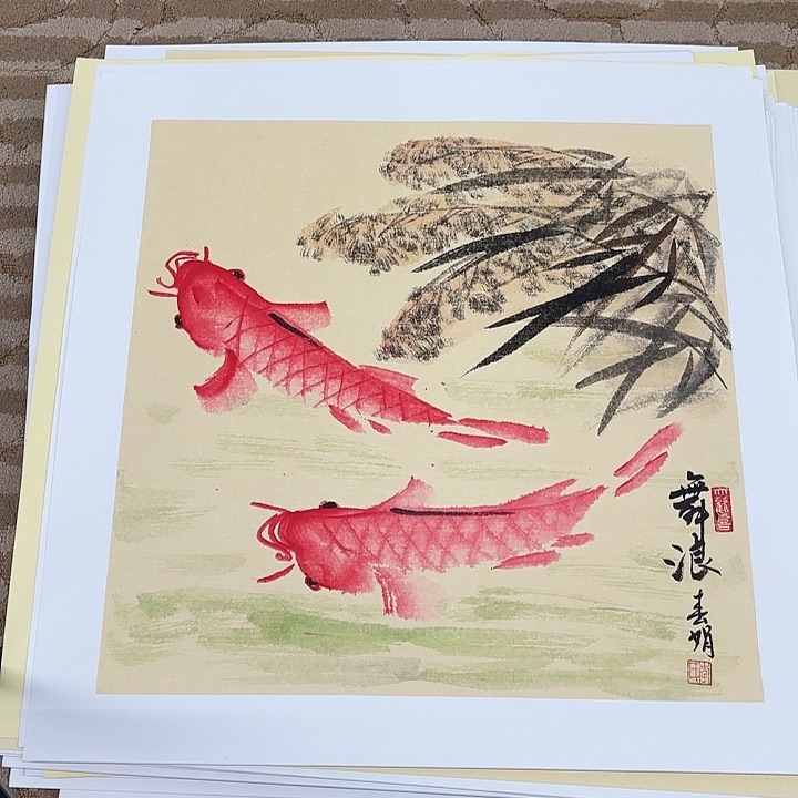 国画花鸟的翅膀是一50.50