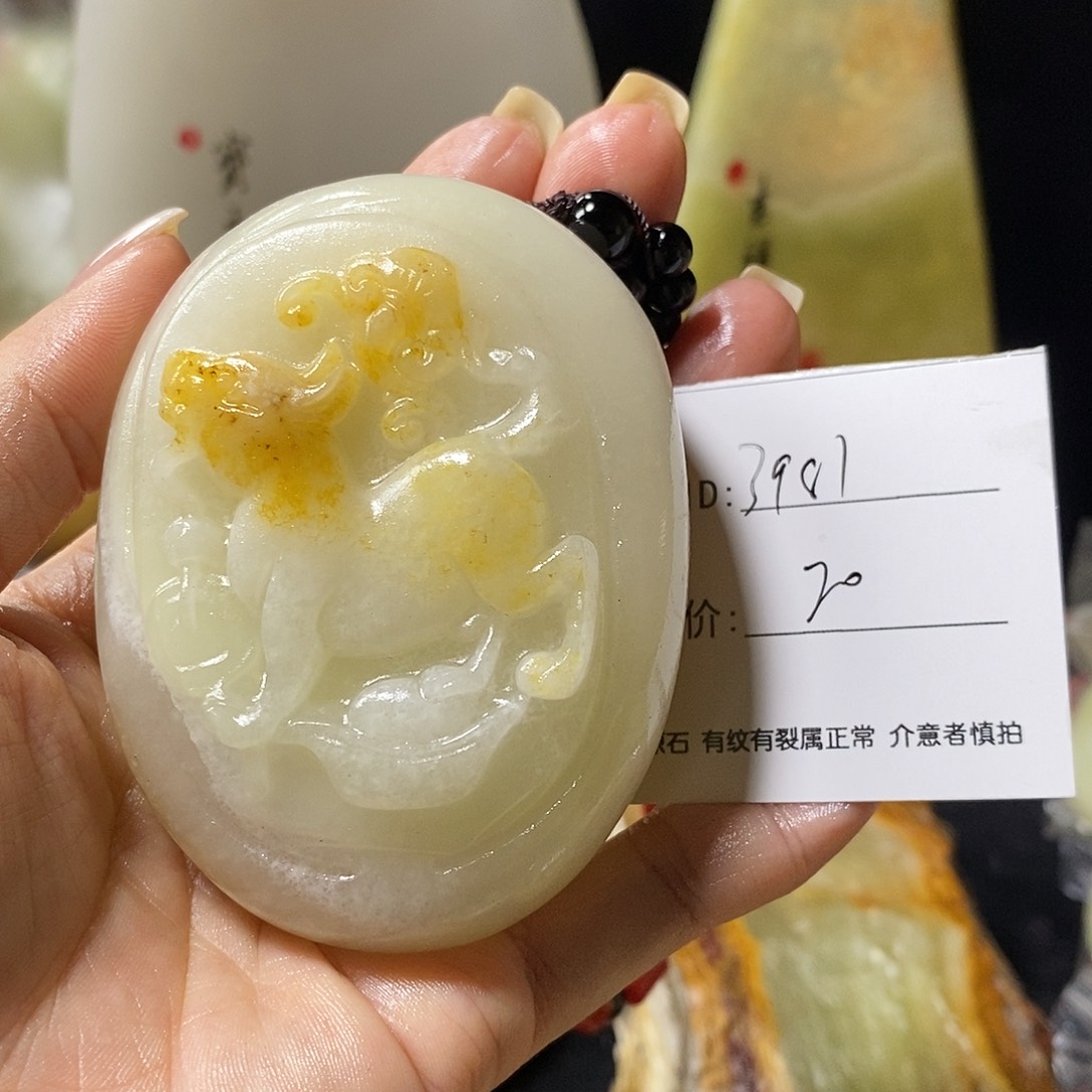 石材用****1古青石手把件