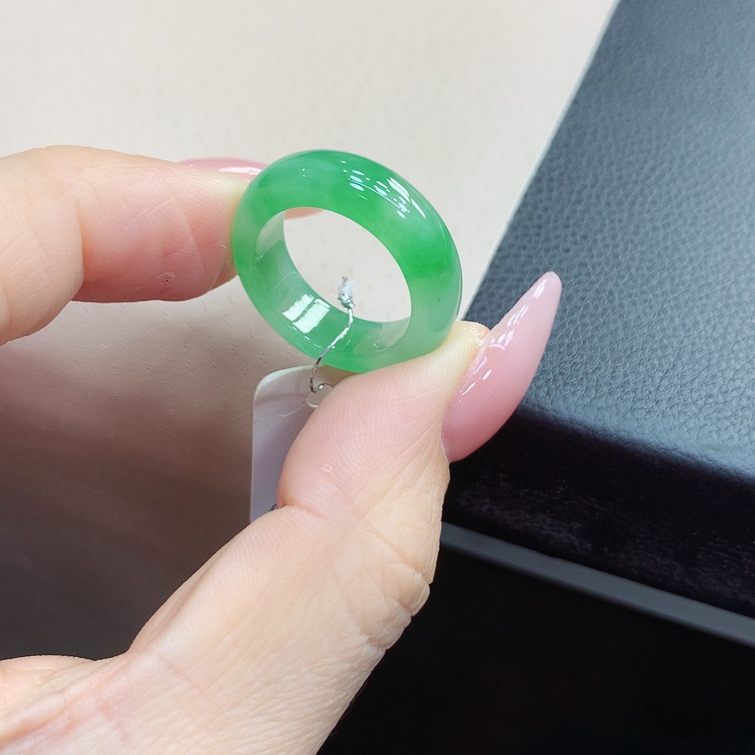 未镶嵌戒指翡翠13号