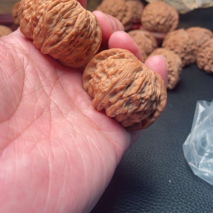 文玩核桃把件46全品山地磨盘正磨