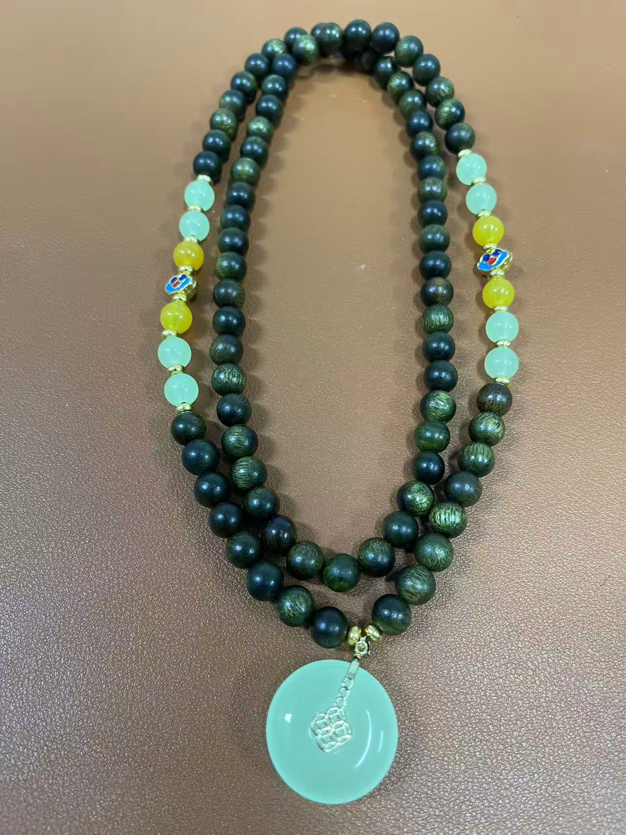 绿檀平安扣-SLL0002