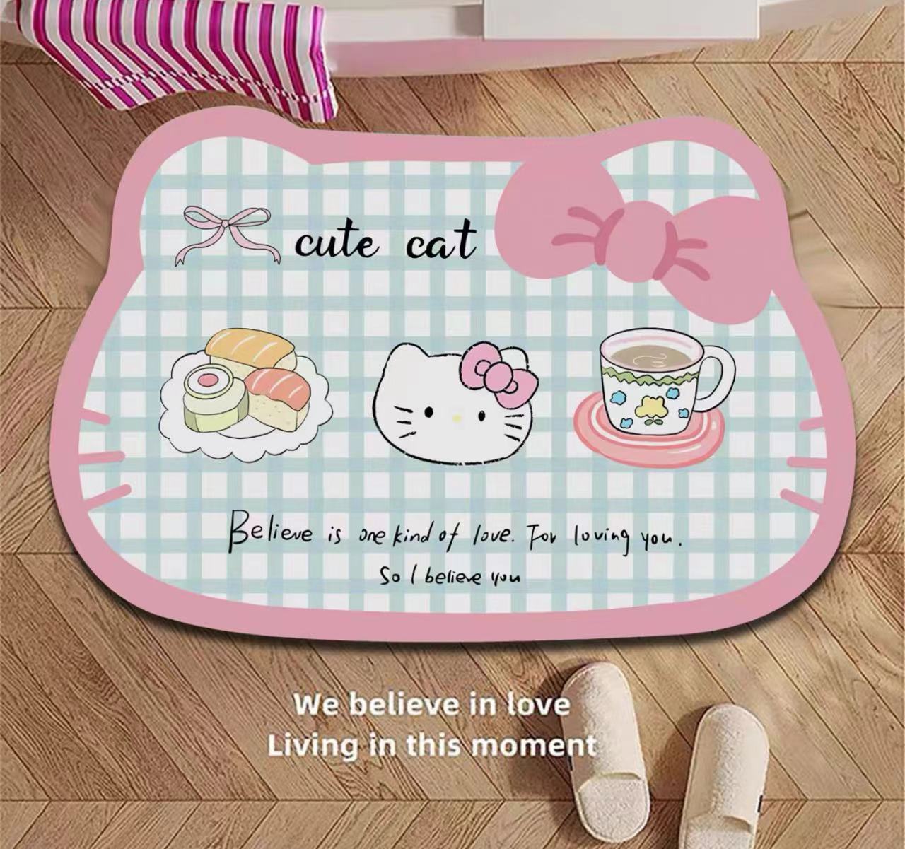 《软硅藻泥》猫咪吸水垫卫生间门口速干脚垫门垫家用地毯硅藻泥地垫