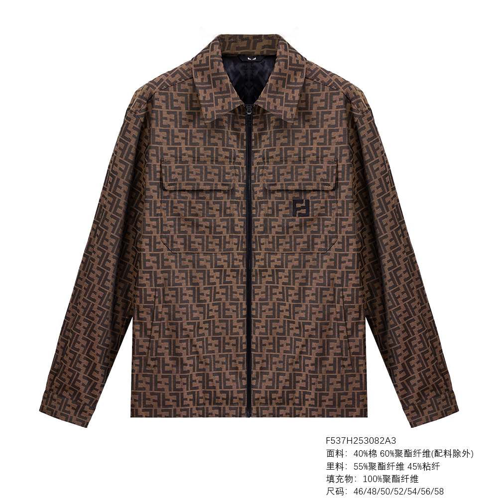 FENDILOR小怪兽25年秋冬款男士外套 F537H253082A