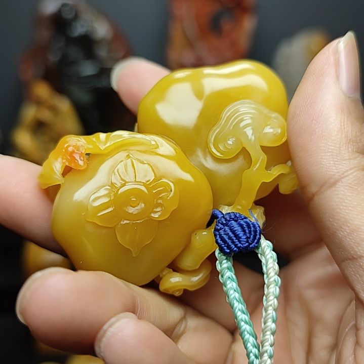 寿山石朵***猫寿山芙蓉石假一赔十