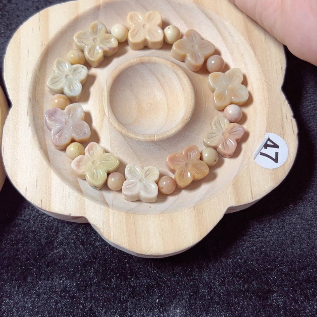 ✐***º石英质玉手链未镶嵌83