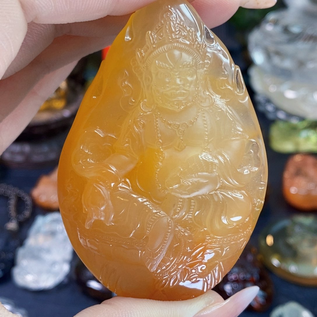 水晶颈饰未镶嵌吊坠