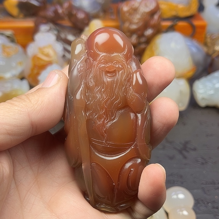 玛瑙/玉髓摆件未镶嵌